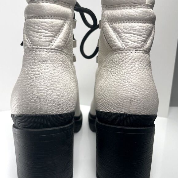 Marc Fisher Leather Ankle Kini Block Bootie, 7.5 - Picture 8 of 13